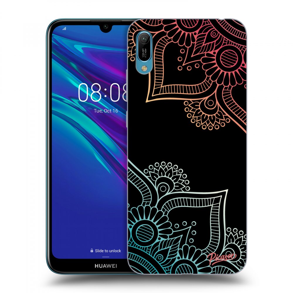 Picasee ULTIMATE CASE za Huawei Y6 2019 - Flowers pattern