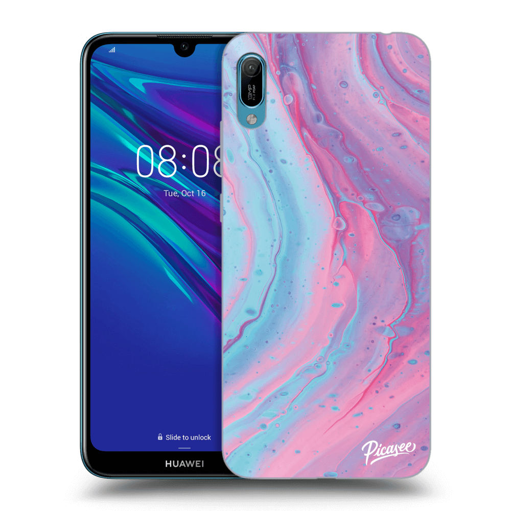 Picasee ULTIMATE CASE za Huawei Y6 2019 - Pink liquid