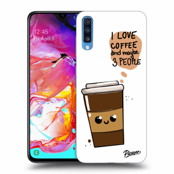 Maskica za Samsung Galaxy A70 A705F - Cute coffee