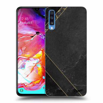 Maskica za Samsung Galaxy A70 A705F - Black tile