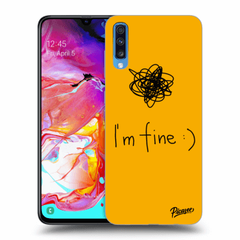 Maskica za Samsung Galaxy A70 A705F - I am fine