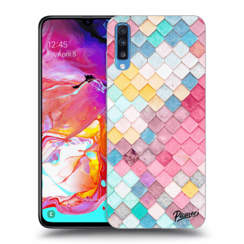 Maskica za Samsung Galaxy A70 A705F - Colorful roof