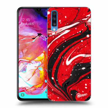 Maskica za Samsung Galaxy A70 A705F - Red black