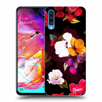 Maskica za Samsung Galaxy A70 A705F - Flowers and Berries