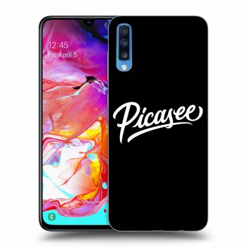 Maskica za Samsung Galaxy A70 A705F - Picasee - old logo - white