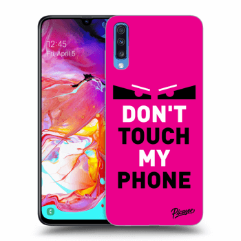 Maskica za Samsung Galaxy A70 A705F - Shadow Eye - Pink