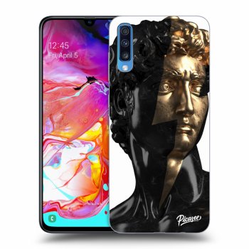 Maskica za Samsung Galaxy A70 A705F - Wildfire - Black