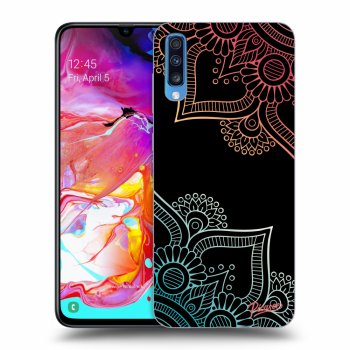 Maskica za Samsung Galaxy A70 A705F - Flowers pattern