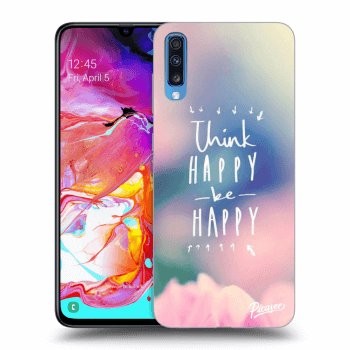 Maskica za Samsung Galaxy A70 A705F - Think happy be happy
