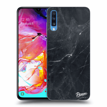 Maskica za Samsung Galaxy A70 A705F - Black marble