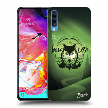 Maskica za Samsung Galaxy A70 A705F - Wolf life