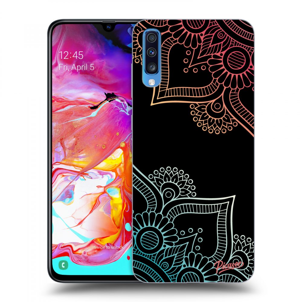 Picasee ULTIMATE CASE za Samsung Galaxy A70 A705F - Flowers pattern