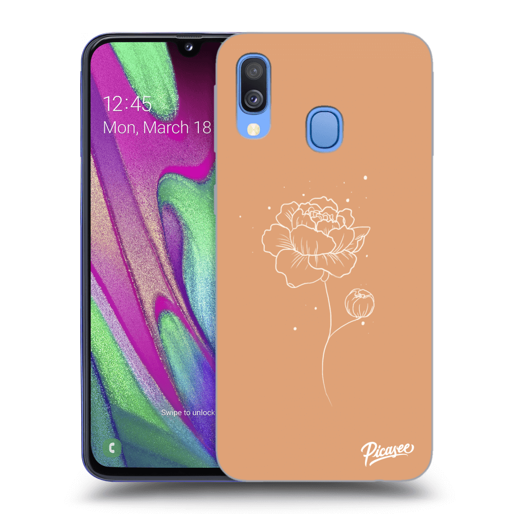 Picasee ULTIMATE CASE za Samsung Galaxy A40 A405F - Peonies
