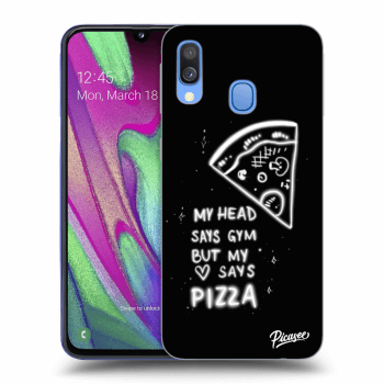 Maskica za Samsung Galaxy A40 A405F - Pizza