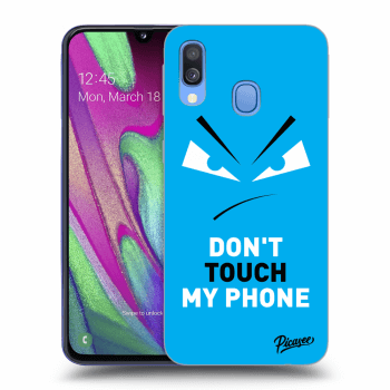 Maskica za Samsung Galaxy A40 A405F - Evil Eye - Blue