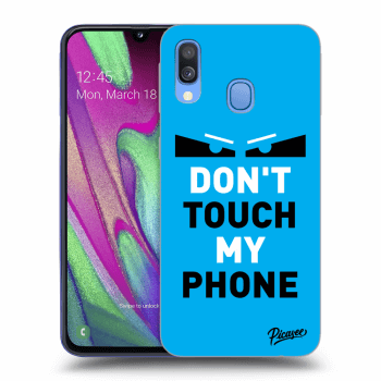 Maskica za Samsung Galaxy A40 A405F - Shadow Eye - Blue