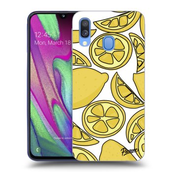 Maskica za Samsung Galaxy A40 A405F - Lemon