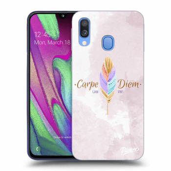 Maskica za Samsung Galaxy A40 A405F - Carpe Diem