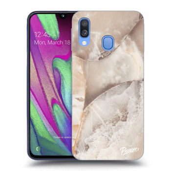 Maskica za Samsung Galaxy A40 A405F - Cream marble