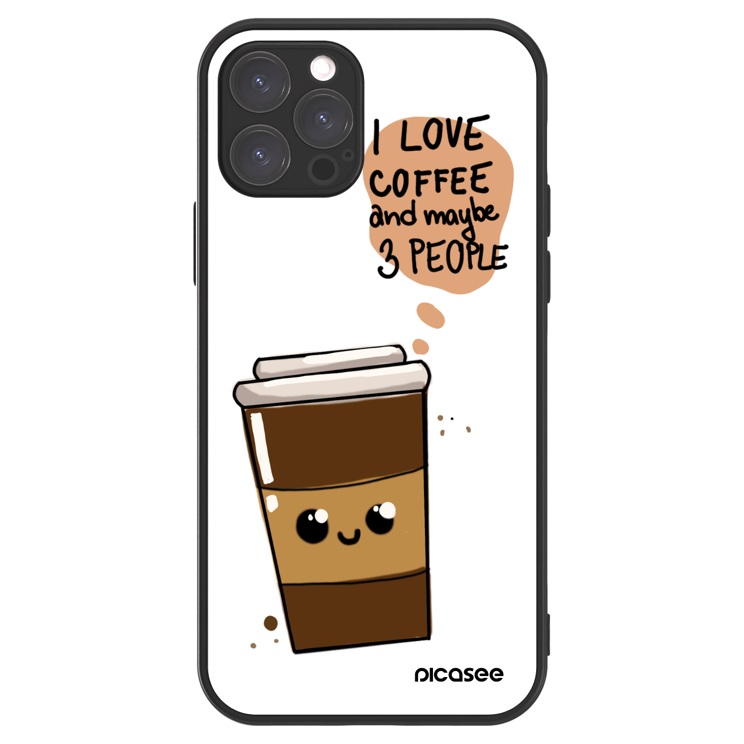 Picasee ULTIMATE CASE za Apple iPhone 12 Pro - Cute coffee