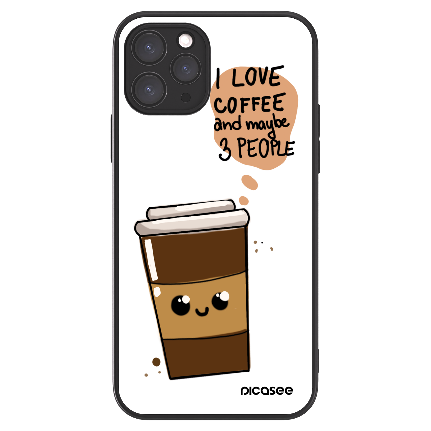 Picasee ULTIMATE CASE za Apple iPhone 11 Pro - Cute coffee