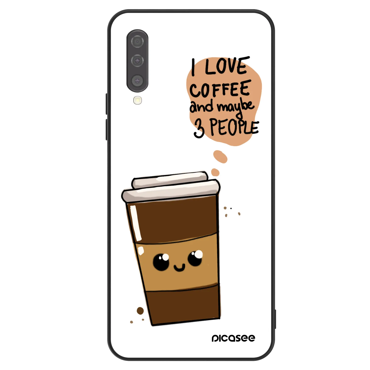Picasee ULTIMATE CASE za Samsung Galaxy A50 A505F - Cute coffee