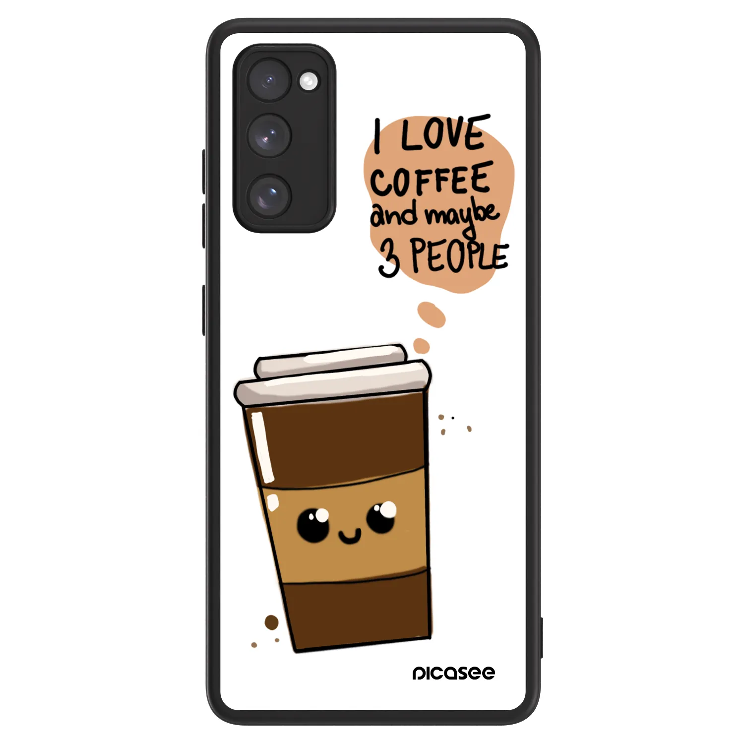Picasee ULTIMATE CASE za Samsung Galaxy S20 FE - Cute coffee