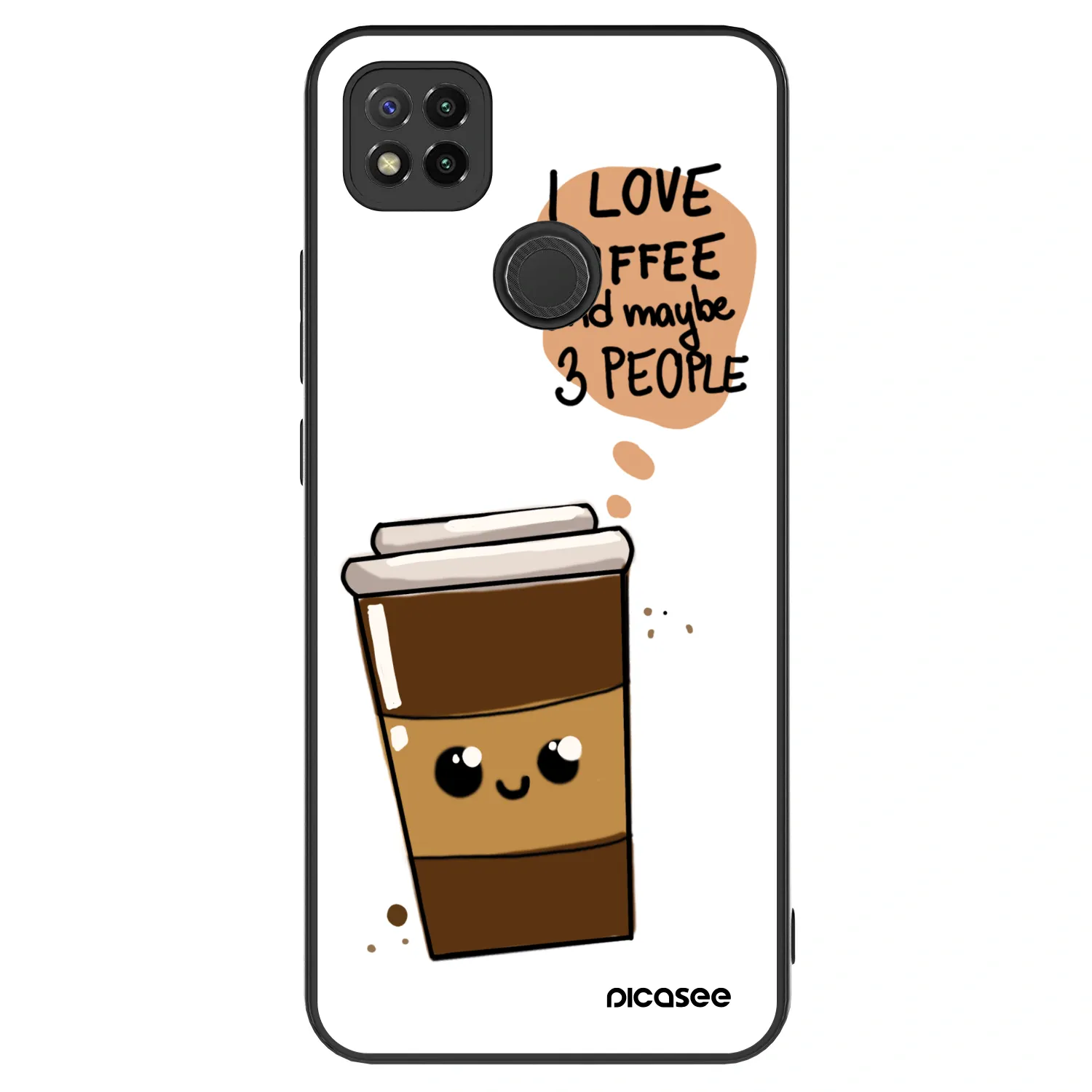 Picasee ULTIMATE CASE za Xiaomi Redmi 9C - Cute coffee