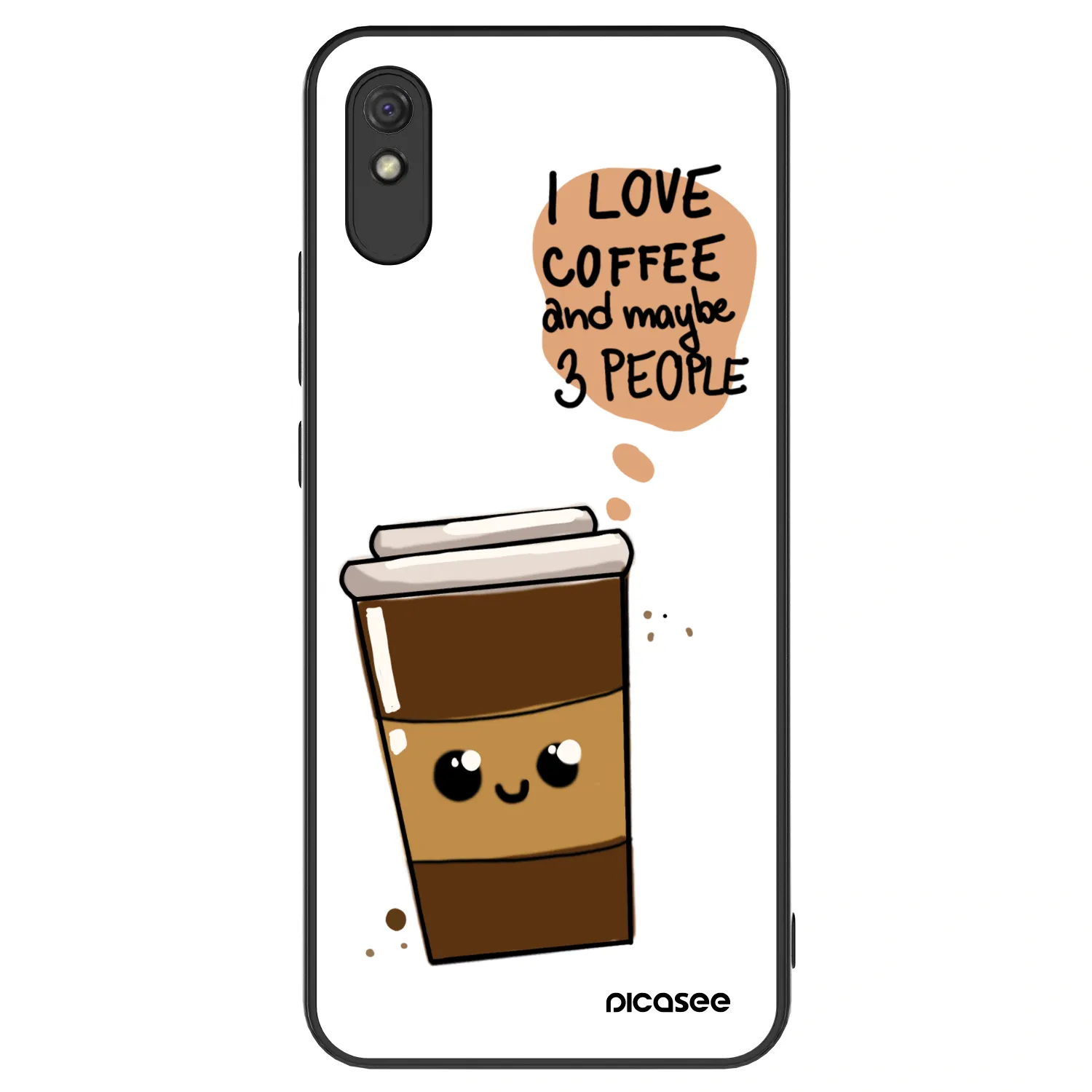 Picasee ULTIMATE CASE za Xiaomi Redmi 9A - Cute coffee