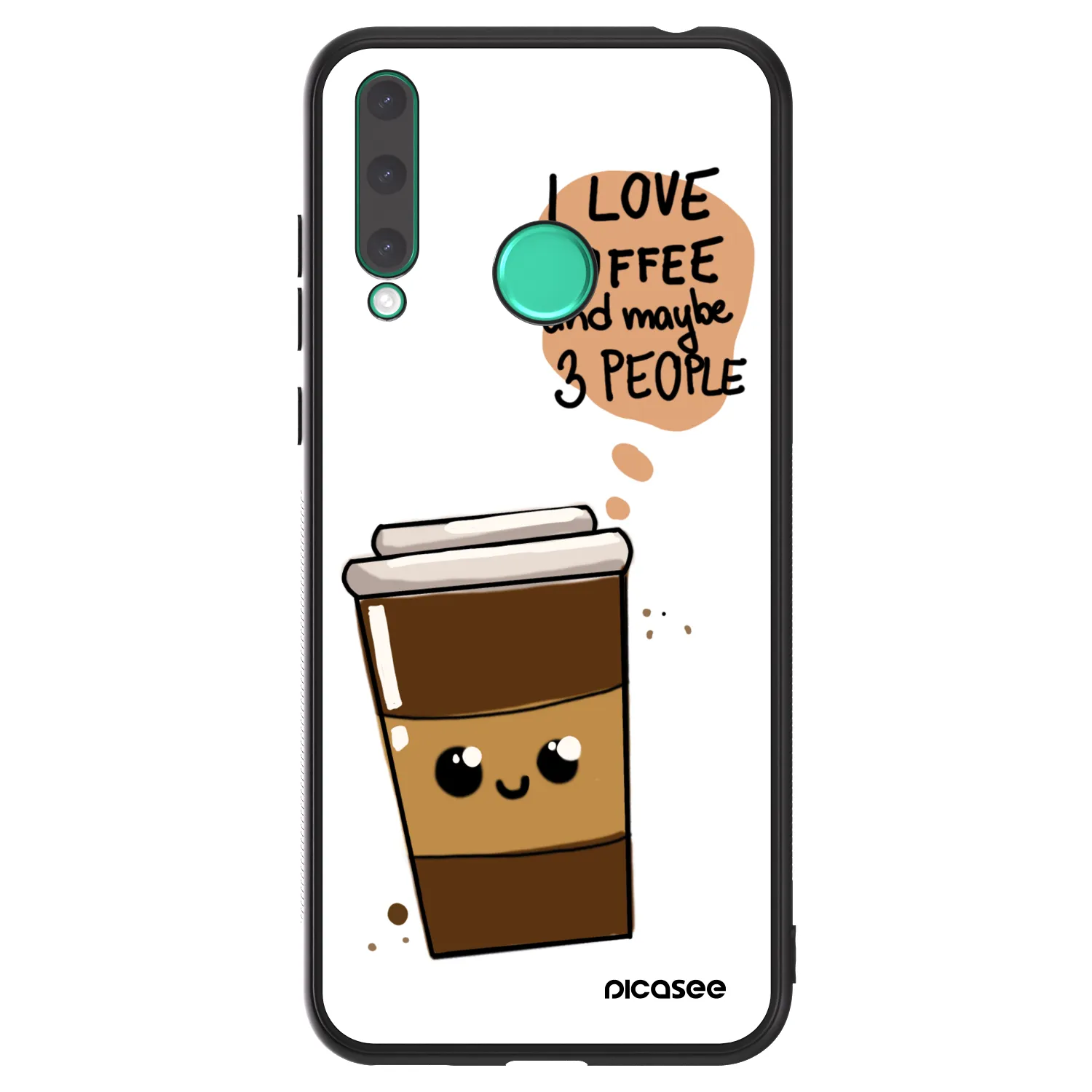Picasee ULTIMATE CASE za Honor 20 Lite - Cute coffee