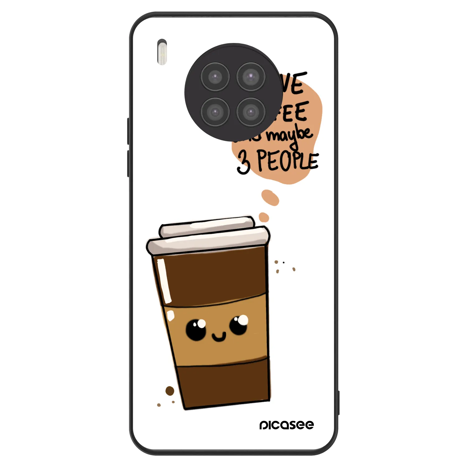 Picasee ULTIMATE CASE za Huawei Nova 8i - Cute coffee