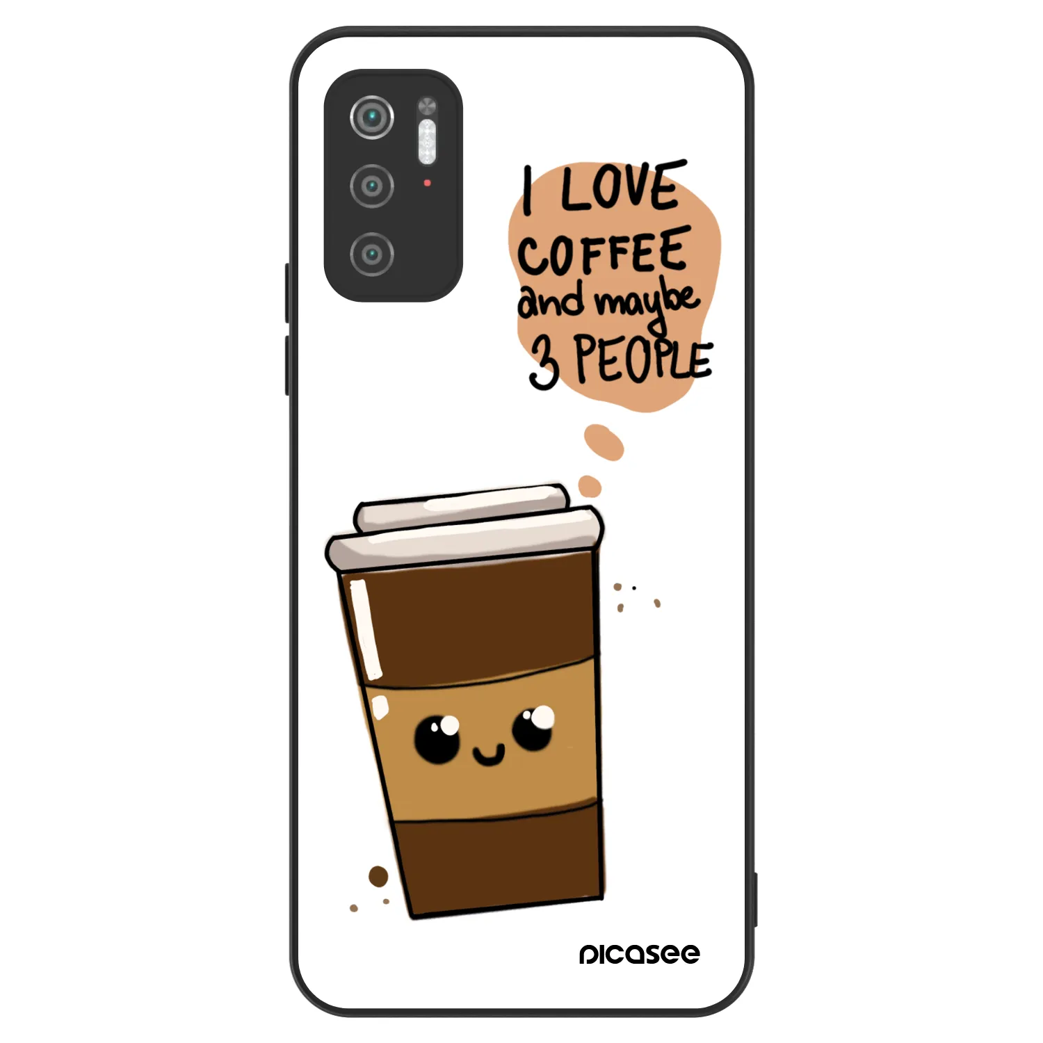 Picasee ULTIMATE CASE za Xiaomi Poco M3 Pro 5G - Cute coffee