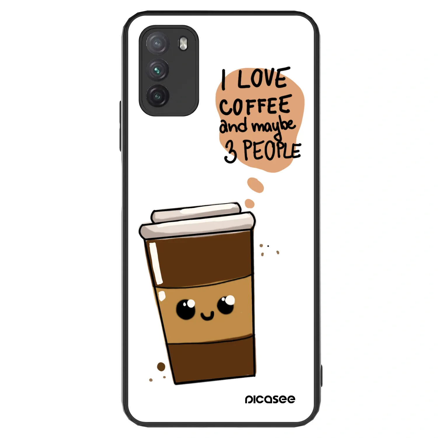 Picasee ULTIMATE CASE za Xiaomi Poco M3 - Cute coffee