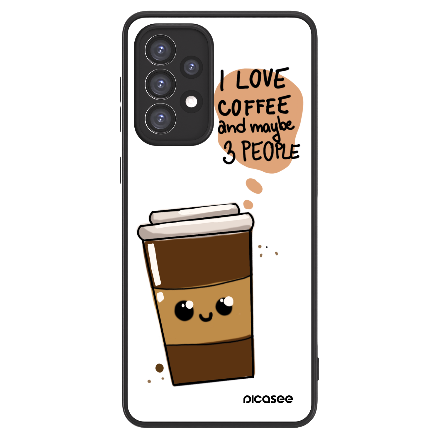 Picasee ULTIMATE CASE za Samsung Galaxy A33 5G A336 - Cute coffee