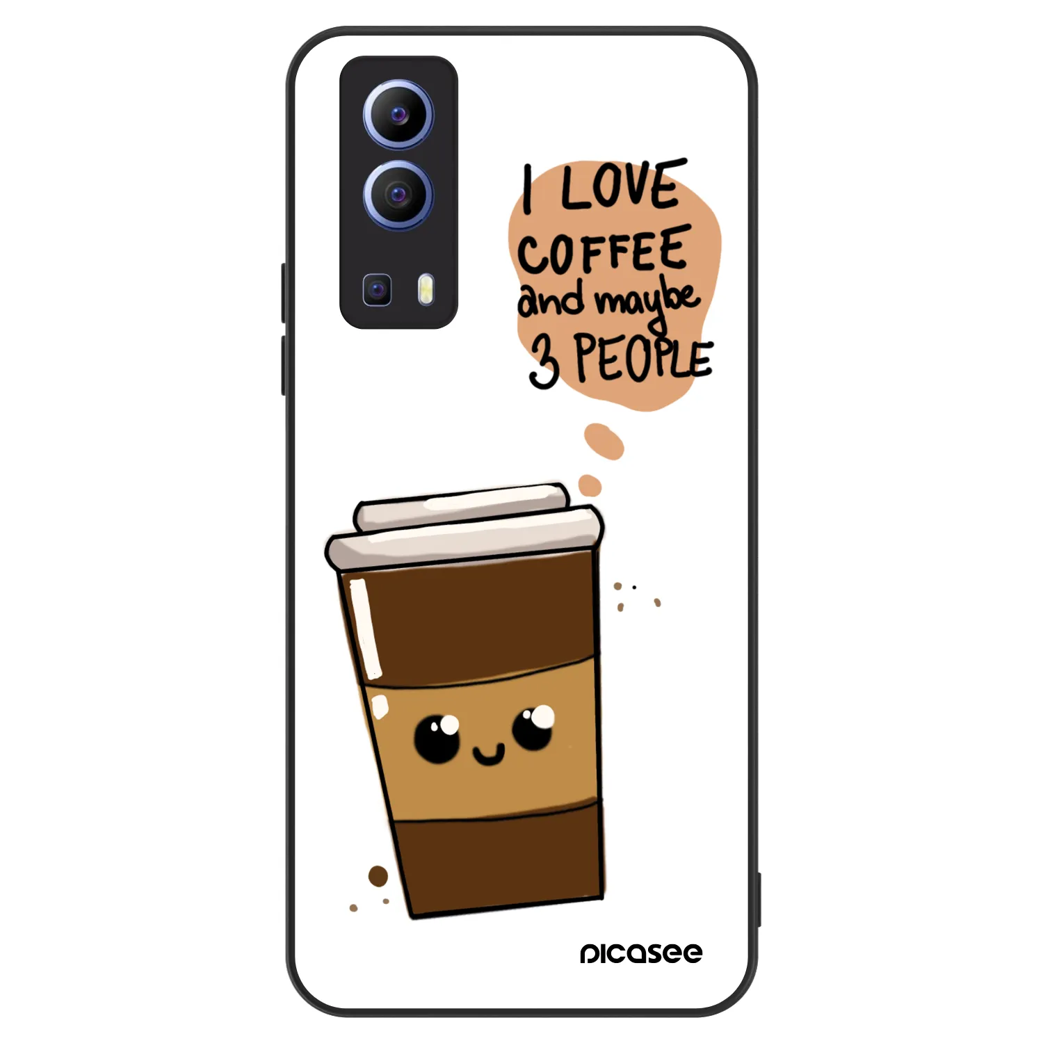Picasee ULTIMATE CASE za Vivo Y52 5G - Cute coffee