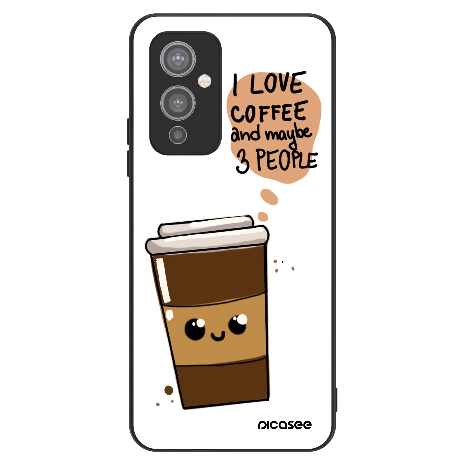 Picasee ULTIMATE CASE za OnePlus 9 - Cute coffee