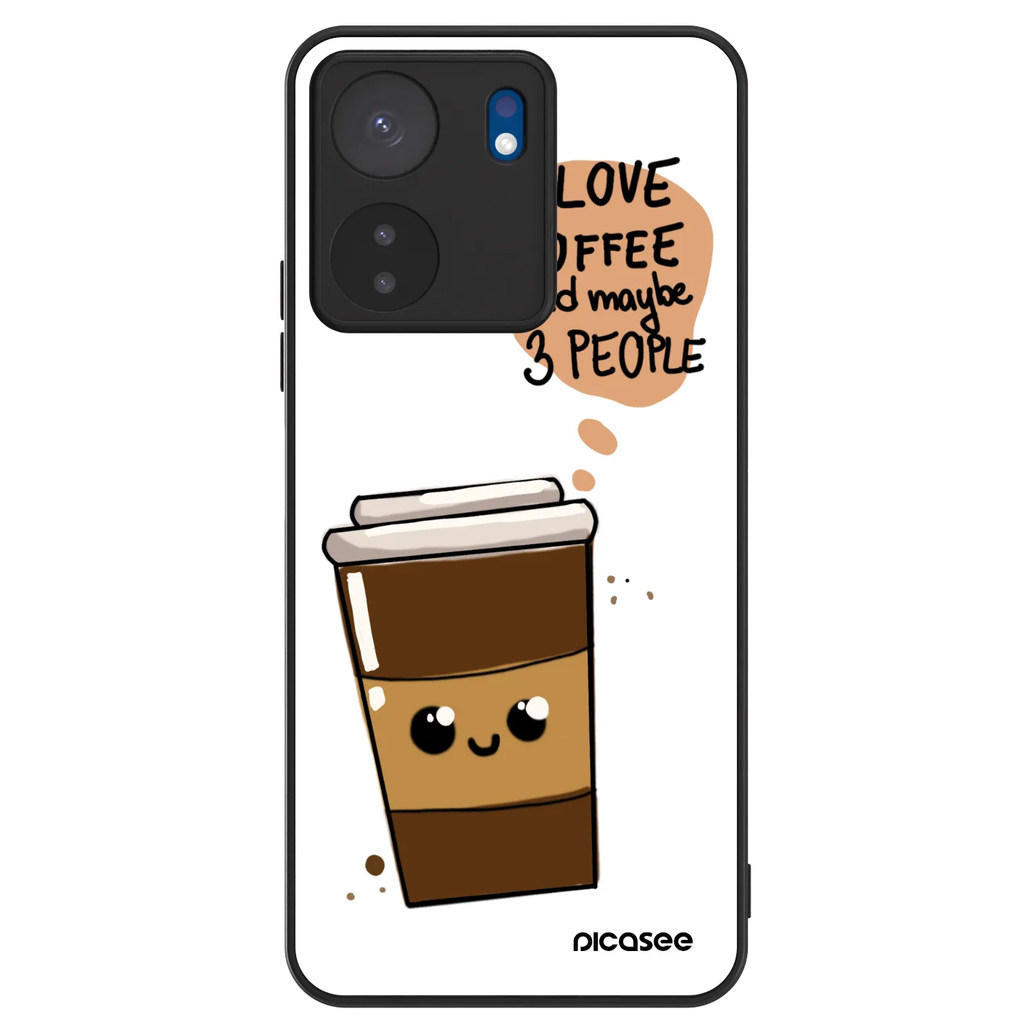 Picasee ULTIMATE CASE za Xiaomi Redmi 13C 4G - Cute coffee