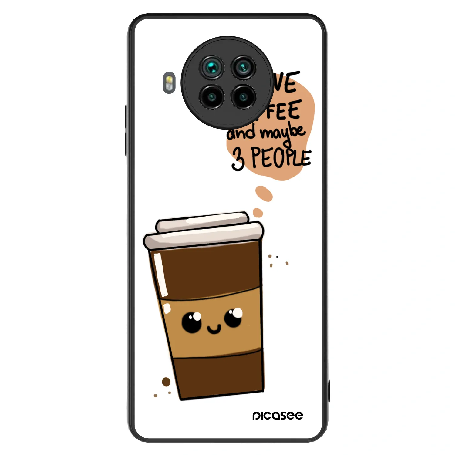 Picasee ULTIMATE CASE za Xiaomi Mi 10T Lite - Cute coffee