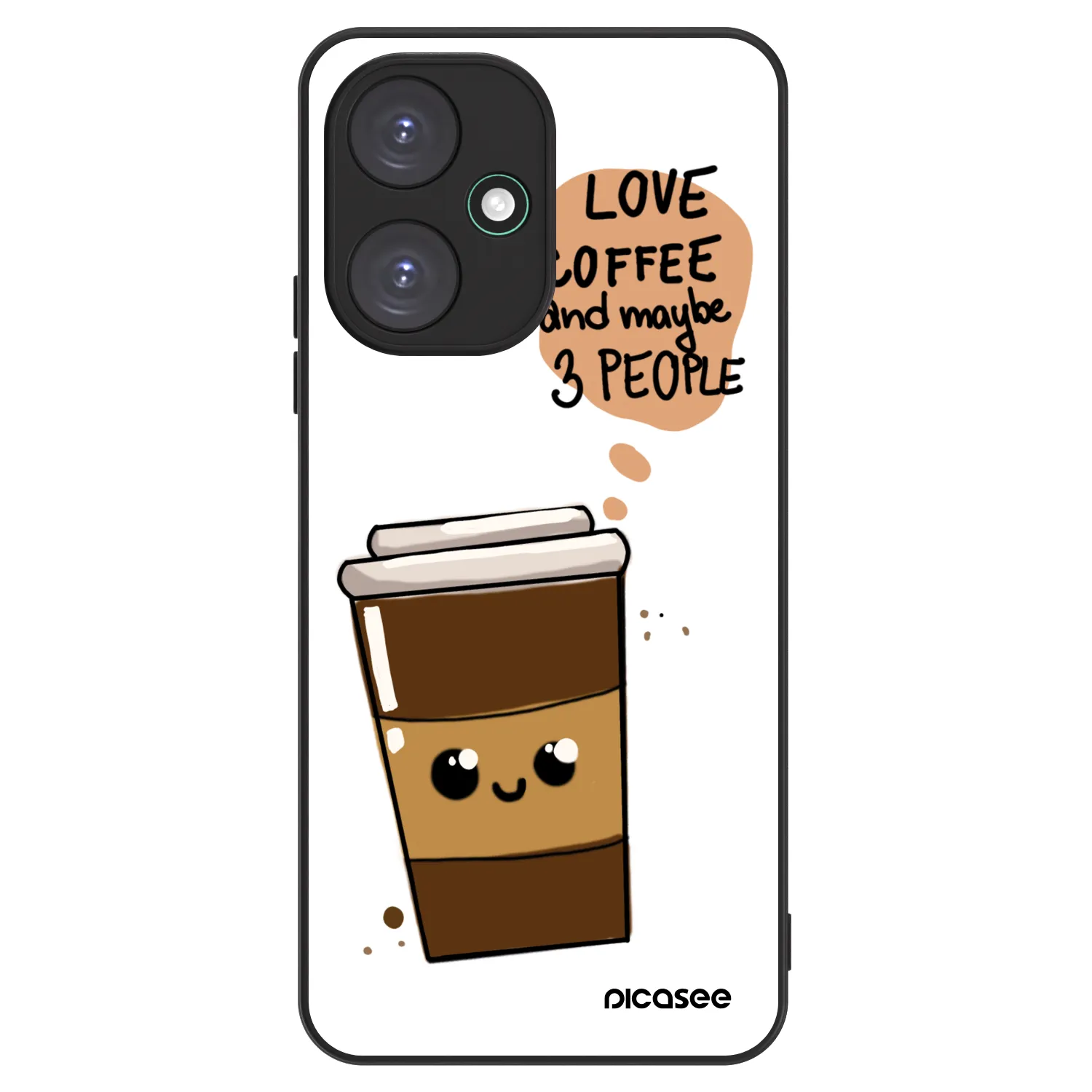 Picasee ULTIMATE CASE za Xiaomi Redmi 13C 5G - Cute coffee