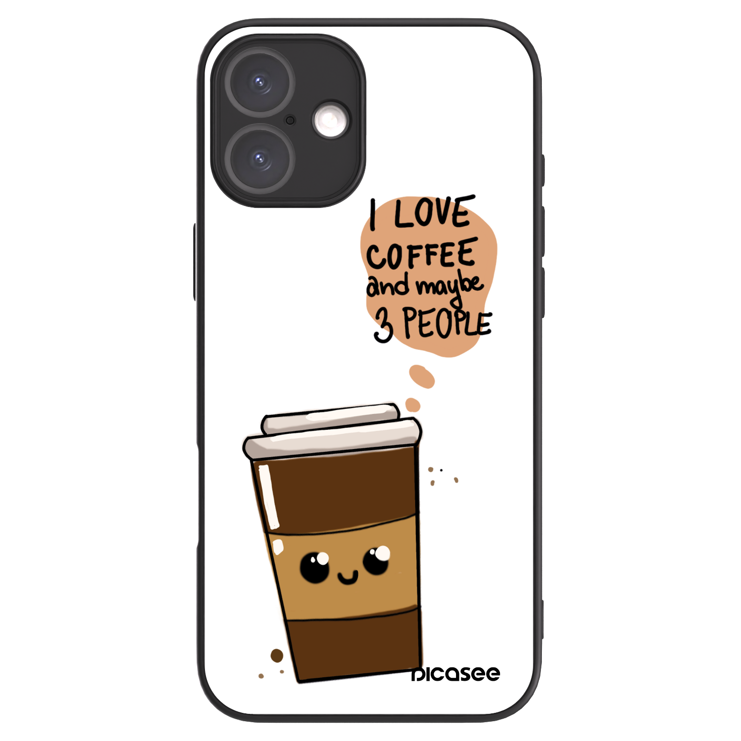 Picasee ULTIMATE CASE MagSafe za Apple iPhone 16 Plus - Cute coffee
