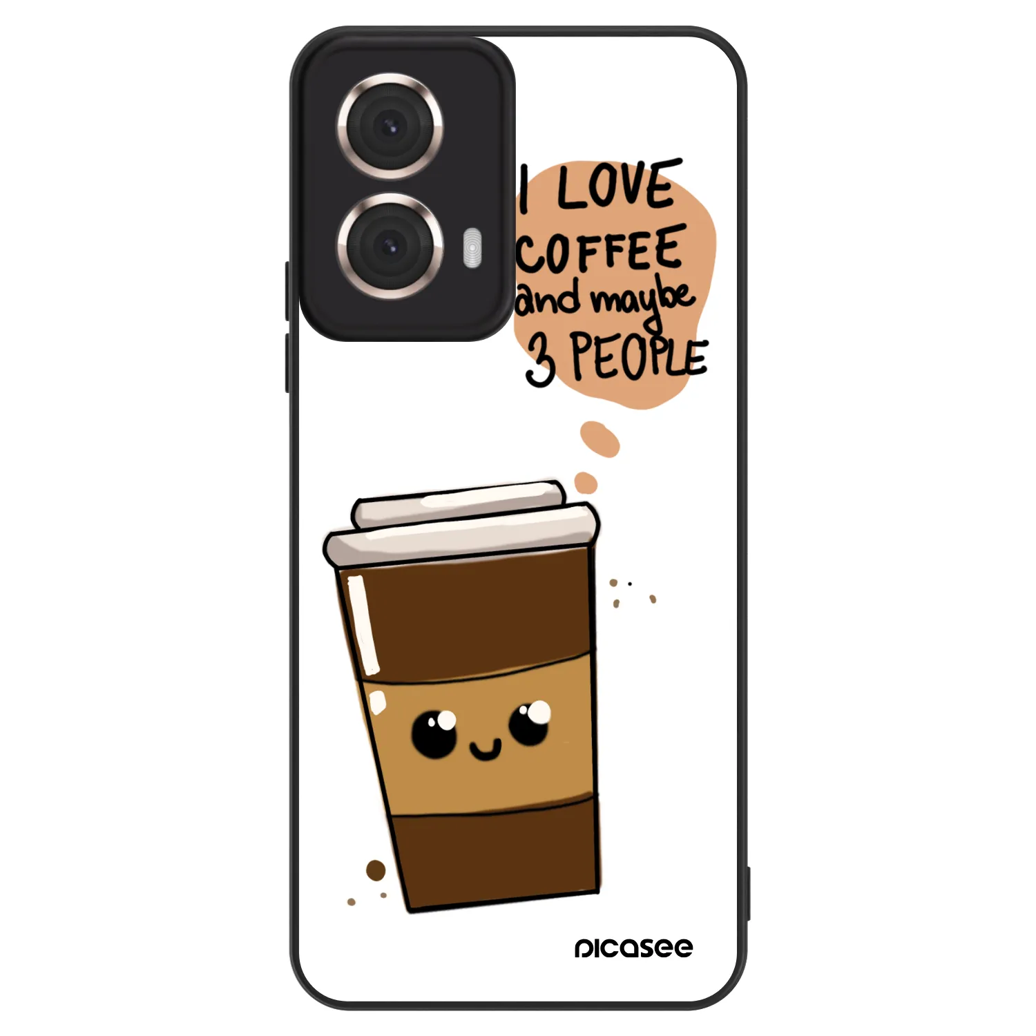 Picasee ULTIMATE CASE za Motorola Moto G85 - Cute coffee