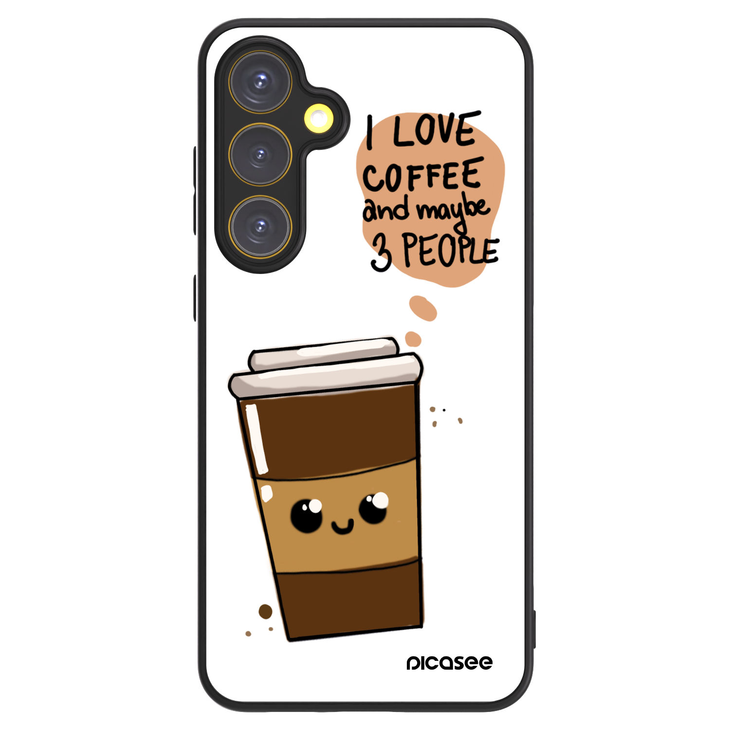 Picasee ULTIMATE CASE PowerShare za Samsung Galaxy S24 FE S721B - Cute coffee