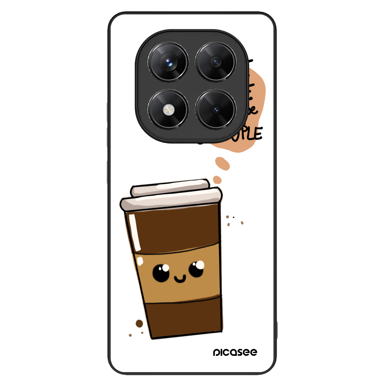 Picasee ULTIMATE CASE za Xiaomi Redmi Note 14 Pro 5G - Cute coffee