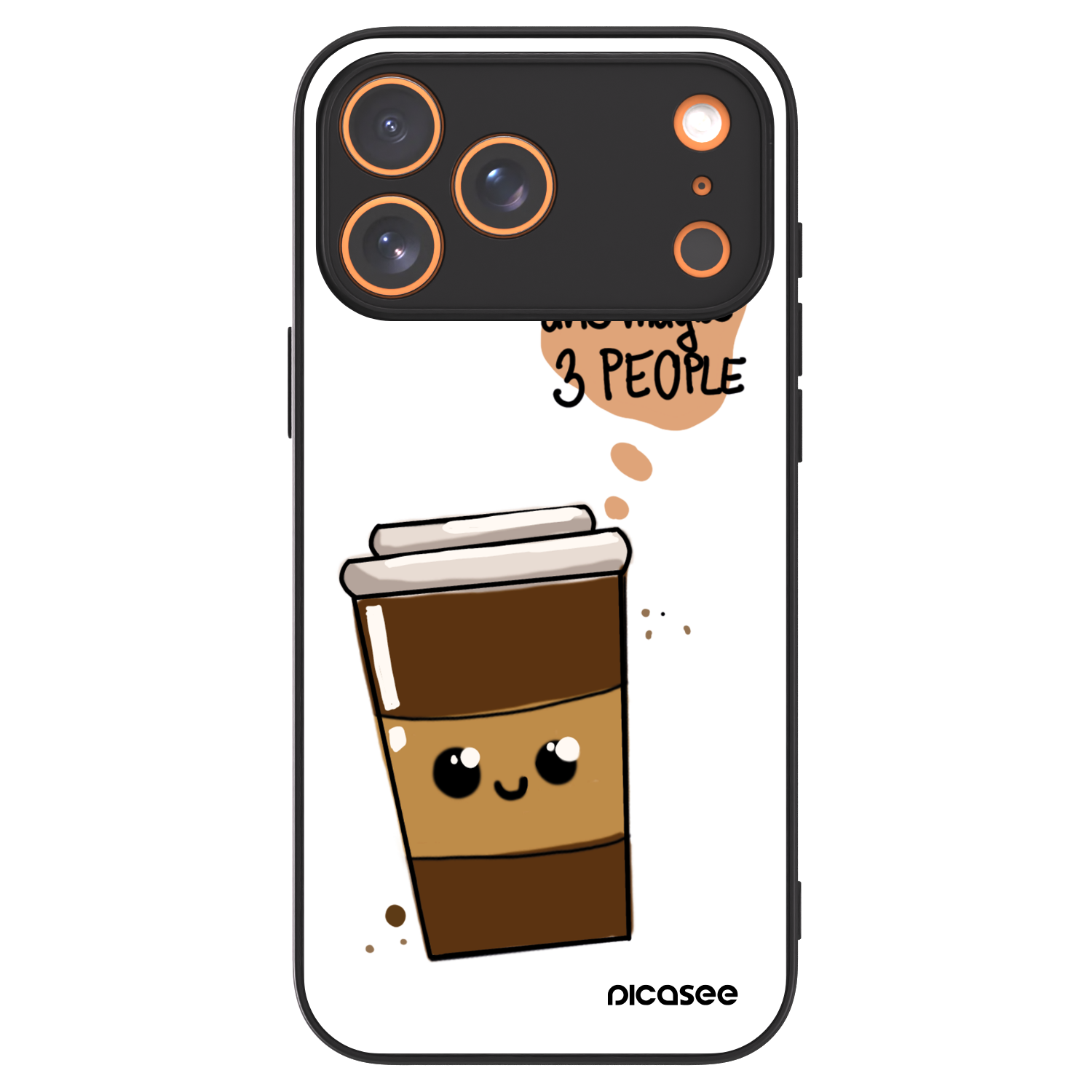 Picasee ULTIMATE CASE za Apple iPhone 17 Pro Max - Cute coffee