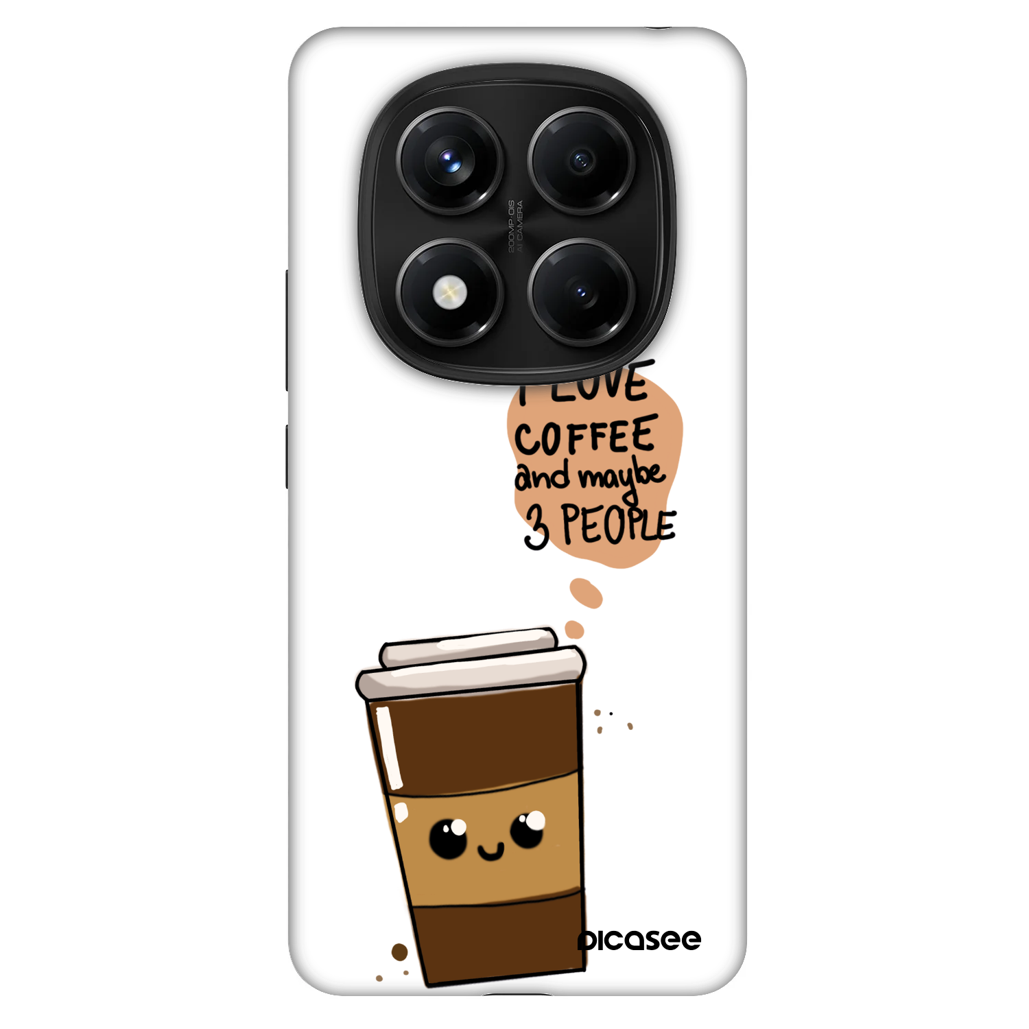 Picasee Fashion Case za Xiaomi Redmi Note 14 Pro 5G - Cute coffee
