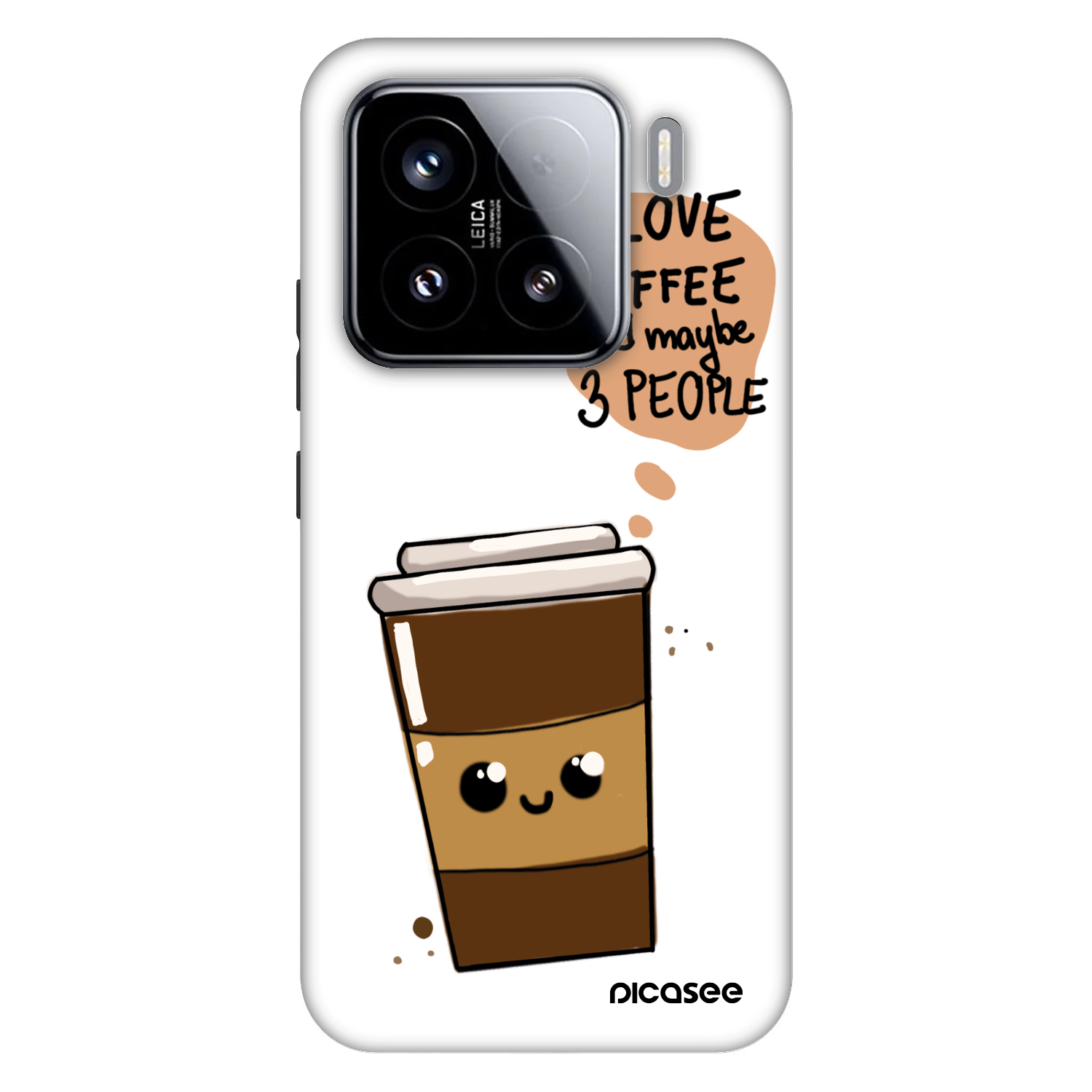 Picasee Fashion Case za Xiaomi 15 - Cute coffee
