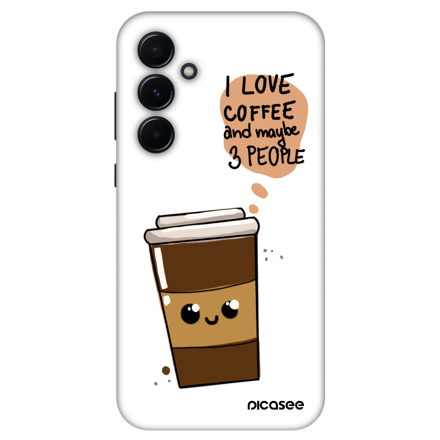 Picasee Fashion Case za Samsung Galaxy A55 5G A556B - Cute coffee