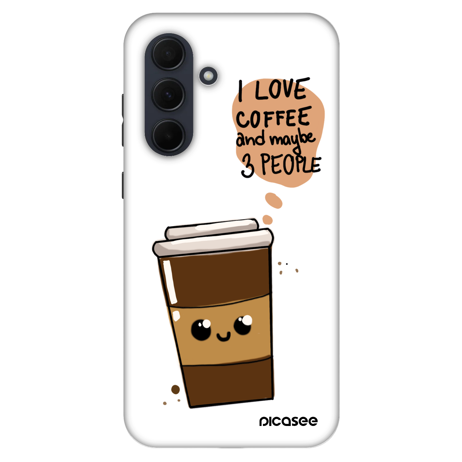 Picasee Fashion Case za Samsung Galaxy A35 5G A356B - Cute coffee