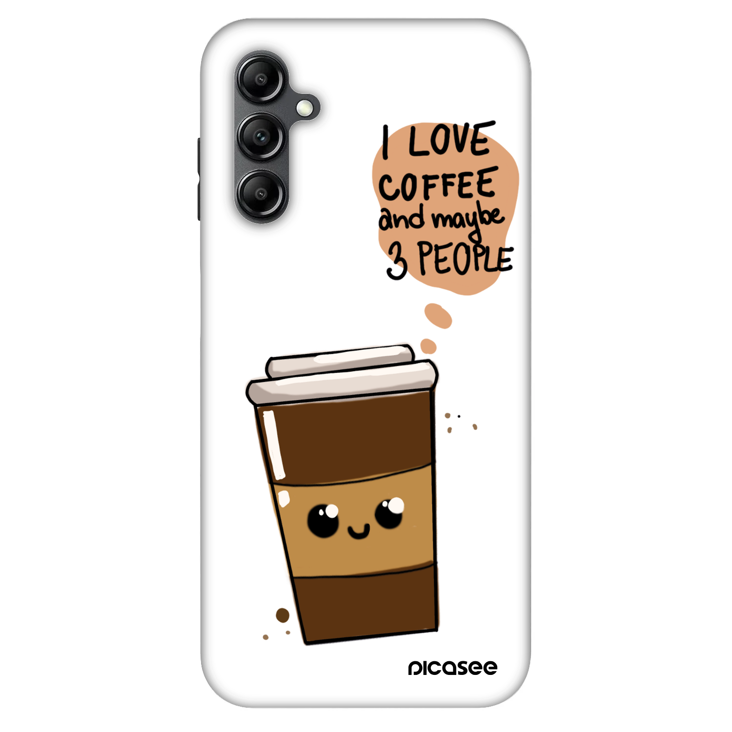 Picasee Fashion Case za Samsung Galaxy A16 5G - Cute coffee