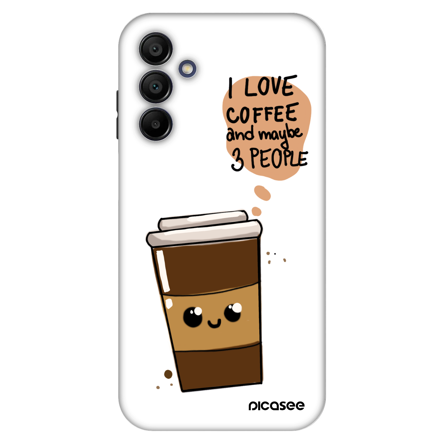 Picasee Fashion Case za Samsung Galaxy A15 A155F 4G - Cute coffee